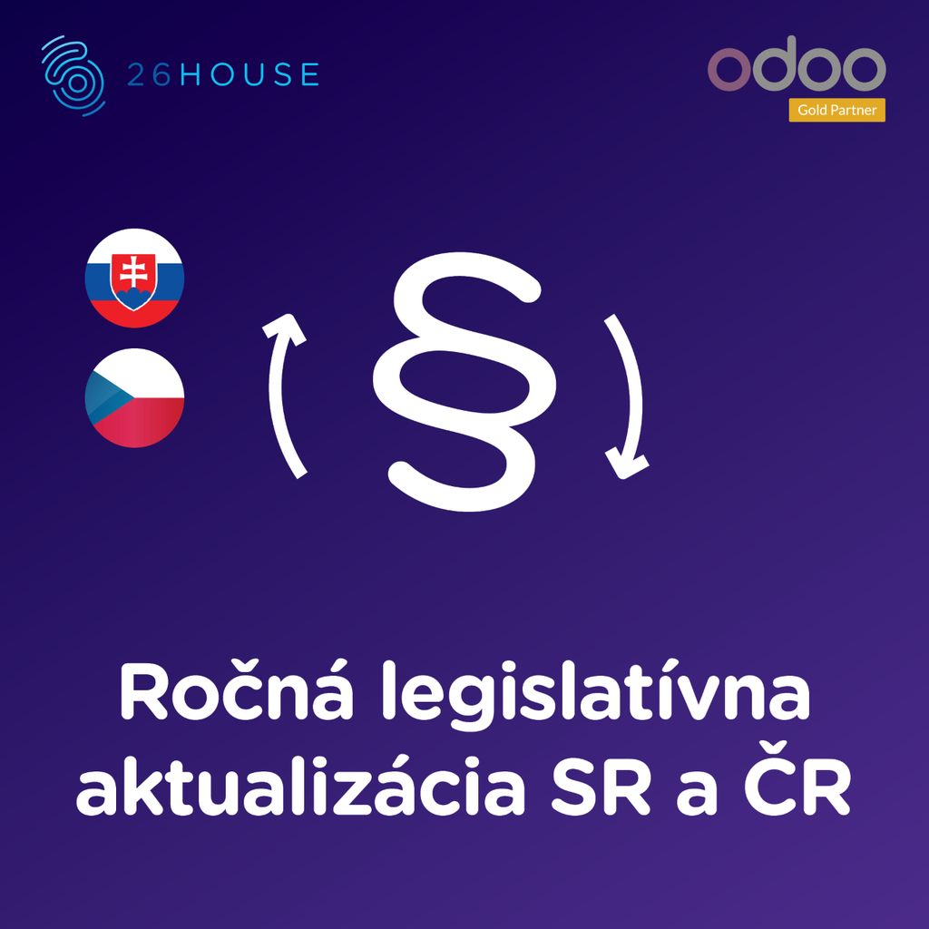 Ročná legislatíva aktualizácia SR a ČR